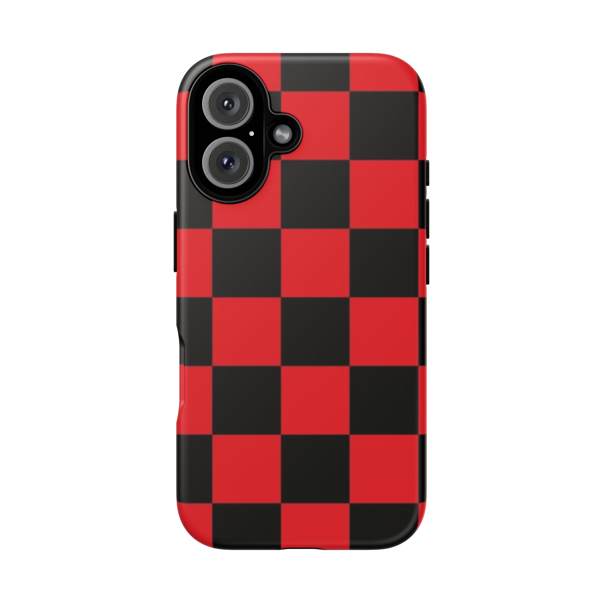 Stylish Phone Case - Tough Cases - Checker Pattern, Protective Cover, Gift for Her, Tech Accessories, Holiday Present