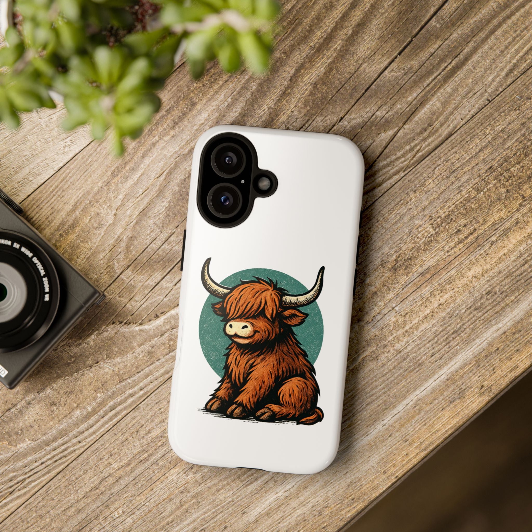 Highland Cow Tough Cases
