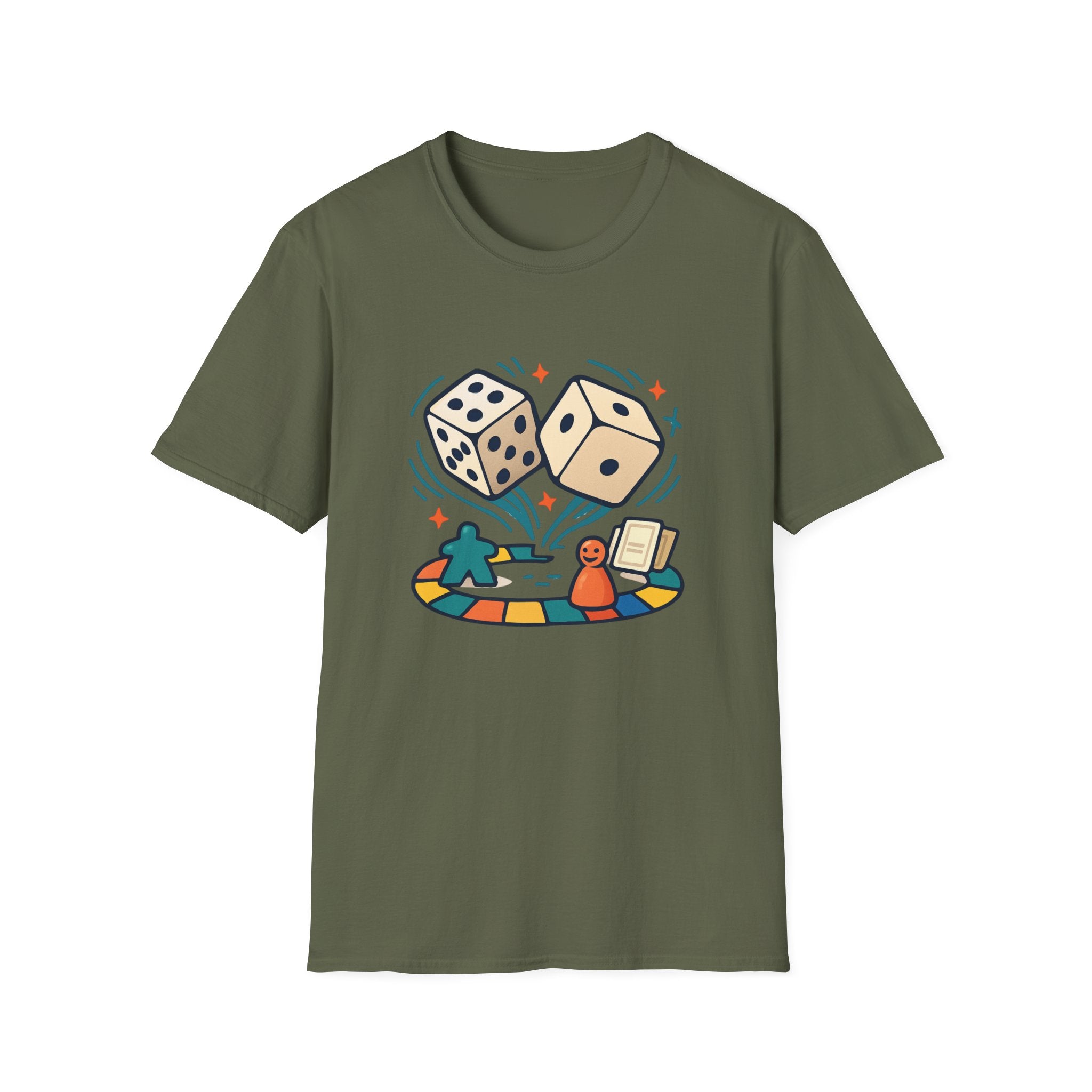 Game Night Graphic Tee | Fun Unisex T-Shirt for Board Game Lovers, Gift for Gamers, Casual Wear, Game Room Decor, Board Game Party