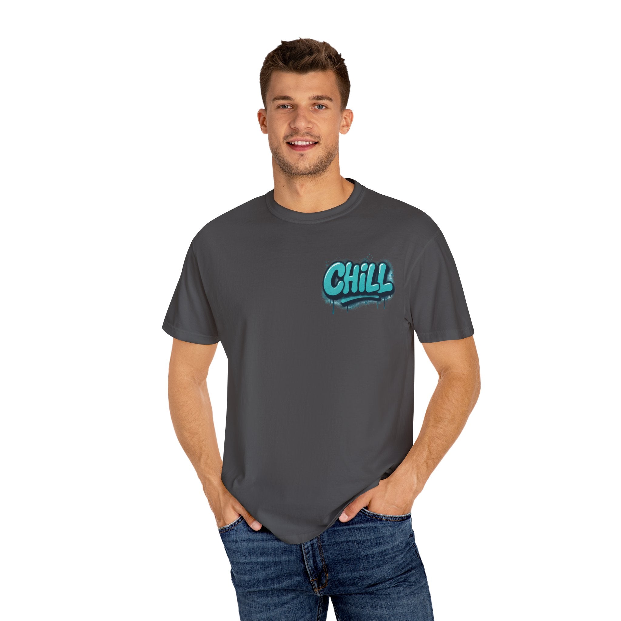 Chill Vibes Unisex T-Shirt, Casual Wear, Street Style, Gift for Friends, Summer Outfit, Relaxed Fit