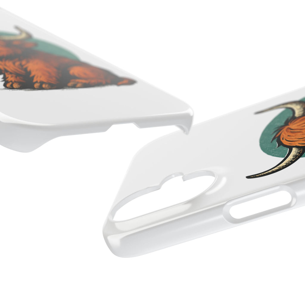 Highland Cow Sitting Slim Case