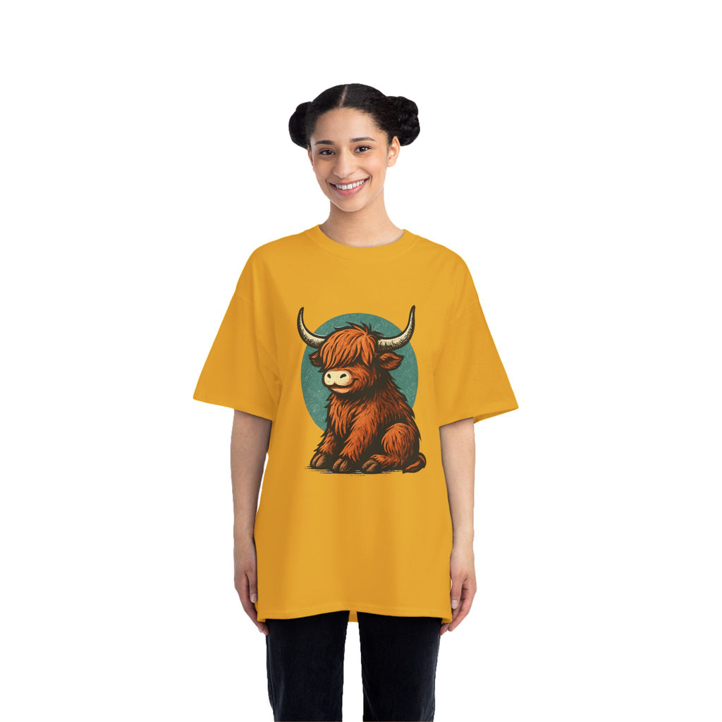 Cute Highland Cow T-Shirt, Graphic Tee
