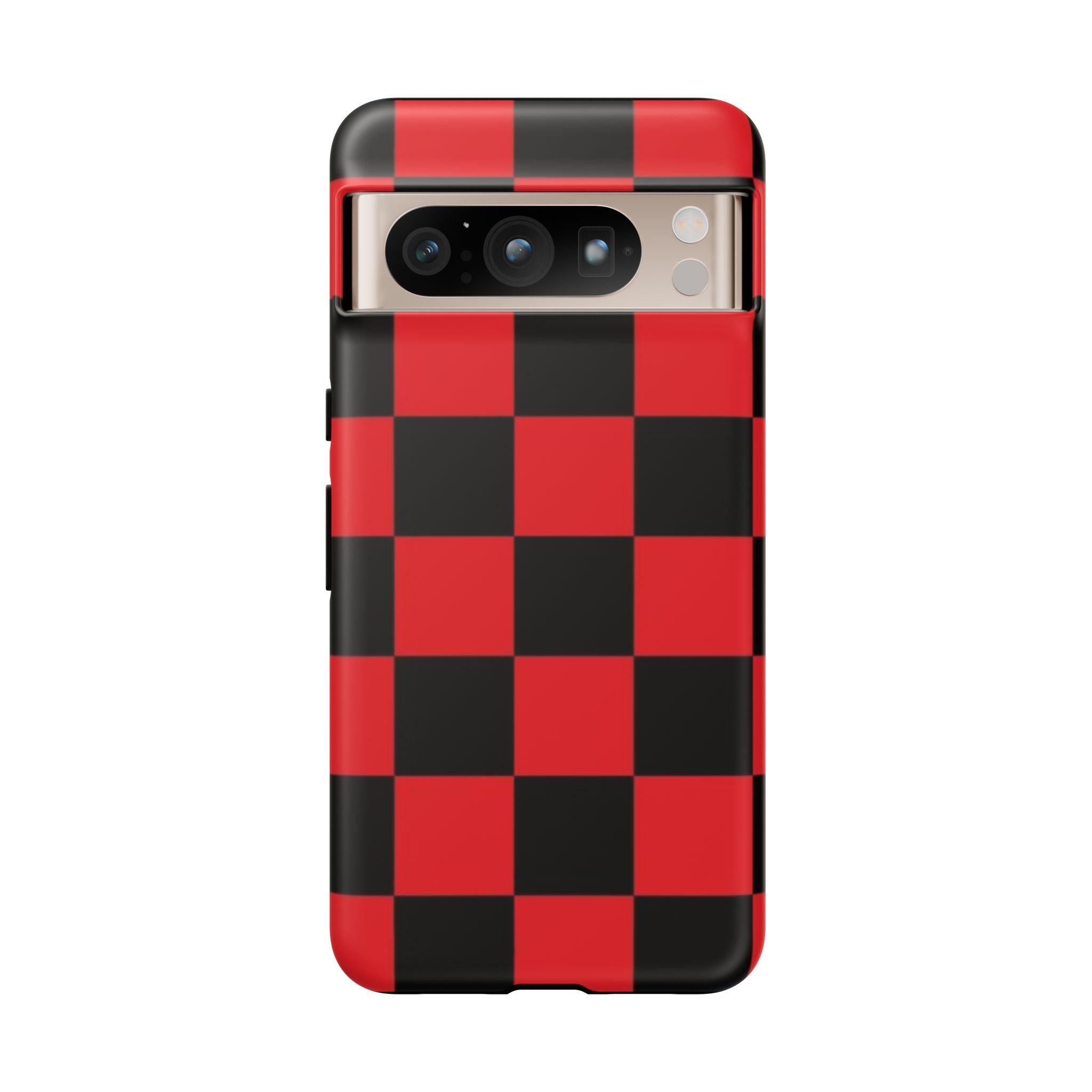 Stylish Phone Case - Tough Cases - Checker Pattern, Protective Cover, Gift for Her, Tech Accessories, Holiday Present