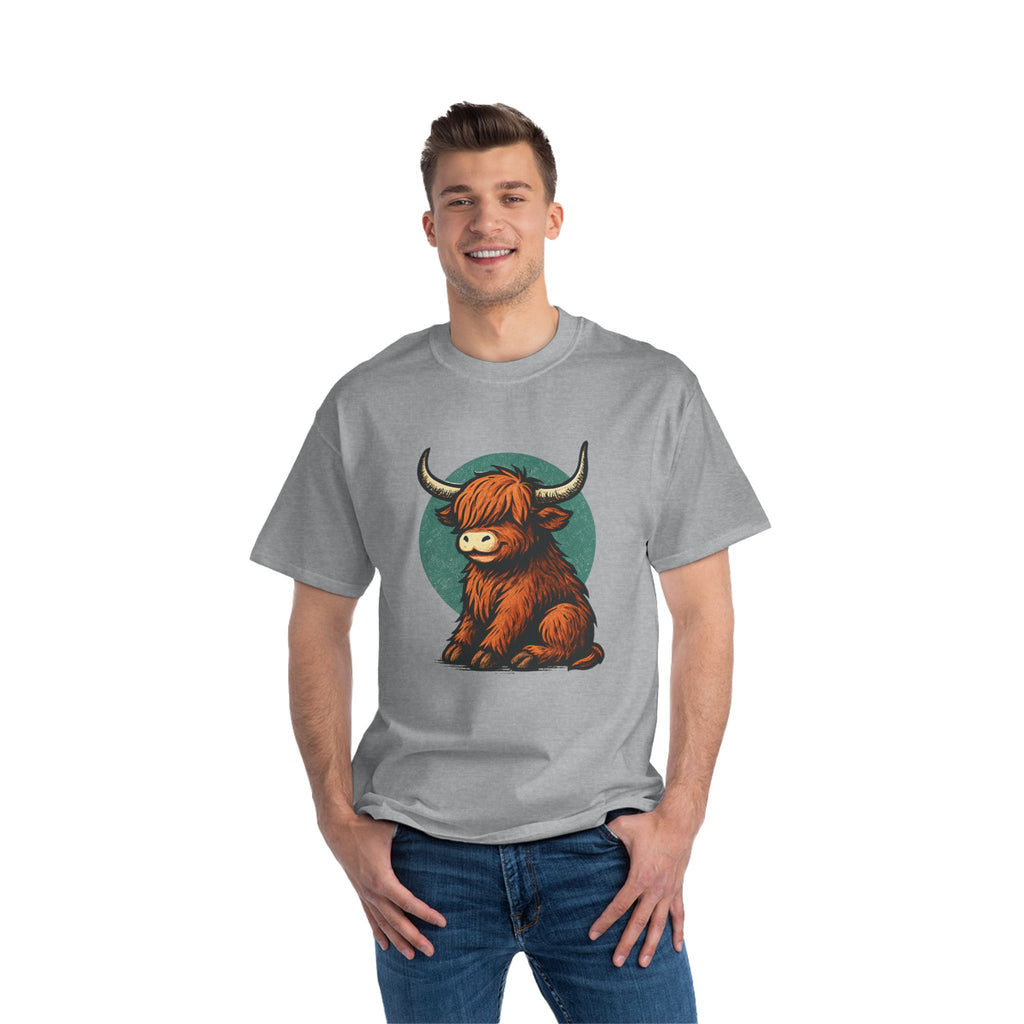 Cute Highland Cow T-Shirt, Graphic Tee